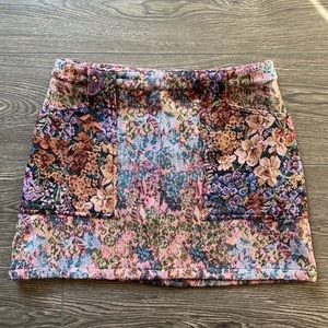 Urban Outfitters Floral Pattern Skirt